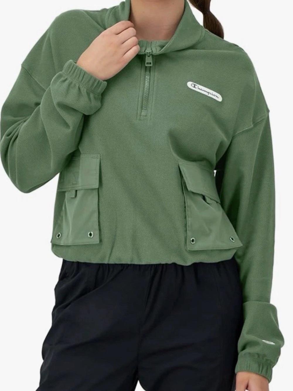 Champion Campus Pique 1/4 Zip Pullover